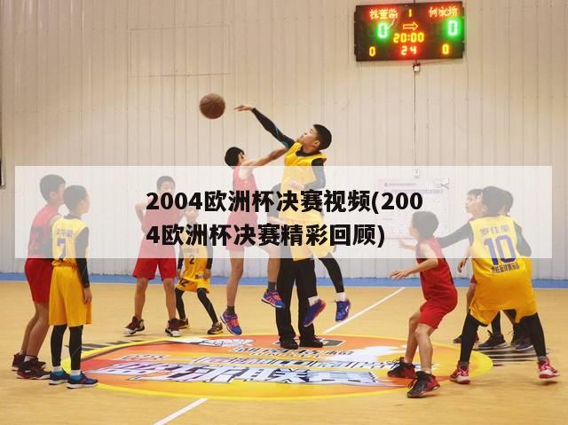 2004欧洲杯决赛视频(2004欧洲杯决赛精彩回顾)